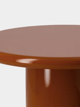 House of Capricorn Amendoeira Brick Lacquered Wood Side Table