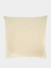House of Capricorn Handmade Florea Natural Linen and Brick Embroidered Cushion