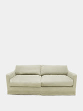 House of Capricorn Carlos Natural Linen Four-Seater Sofa
