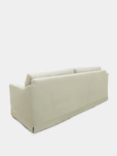 House of Capricorn Carlos Natural Linen Four-Seater Sofa