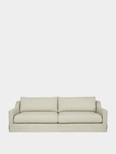 House of Capricorn Manuel Natural Linen and Wood Sofa