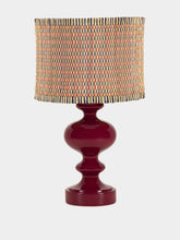 House of Capricorn Cardosas Bordeaux Ceramic Lamp Base