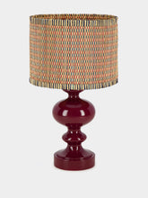 House of Capricorn Cardosas Bordeaux Ceramic Lamp Base