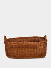 House of Capricorn Handmade Furnas Natural Wicker Large Basket