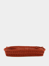 House of Capricorn Handmade Vitória Brick Wicker Large Tray