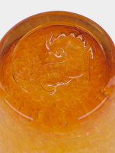 House of Capricorn Handblown Avis Yellow Glass Tumbler