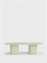 House of Capricorn Amendoeira Ivory Lacquered Wood Dining Table