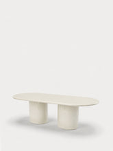 House of Capricorn Amendoeira Ivory Lacquered Wood Dining Table