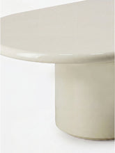 House of Capricorn Amendoeira Ivory Lacquered Wood Coffee Table
