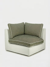 House of Capricorn Dinis Ivory Linen Corner Module Sofa