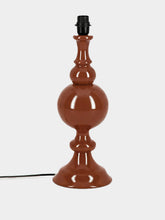 House of Capricorn Sado Brick Wood Lamp Base