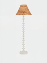 House of Capricorn Freixo Ivory Wood Floor Lamp Base