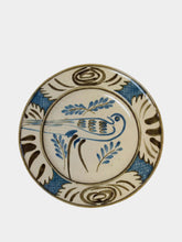 House of Capricorn Hand-Painted Lusitano Bird Stoneware Dinner Plate