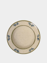 House of Capricorn Hand-Painted Lusitano Leaf Stoneware Soup Plate