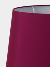 House of Capricorn Luso Bordeaux Silk Large Lampshade