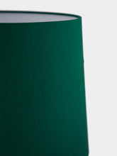 House of Capricorn Luso Green Silk Small Lampshade