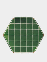 House of Capricorn Lisboa Green Ceramic Tile and Ash Wood Bar Table