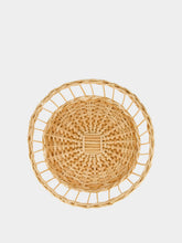 House of Capricorn Handmade Vitória Natural Wicker Large Bread Basket