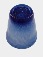House of Capricorn Handblown Avis Blue Glass Tumbler