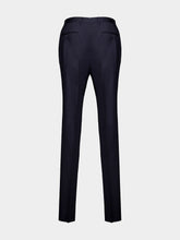Corneliani Single-Breasted Wool Navy Suit