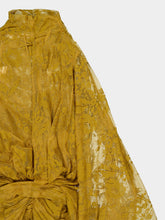 Zimmermann Chartreuse Ascent Batwing Lace Gown