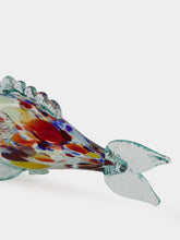 All Origine Flared Tail Clear Multicoloured Glass Fish