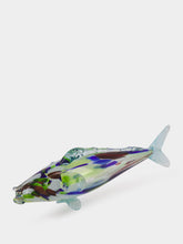 All Origine Striped Clear Multicoloured Glass Fish