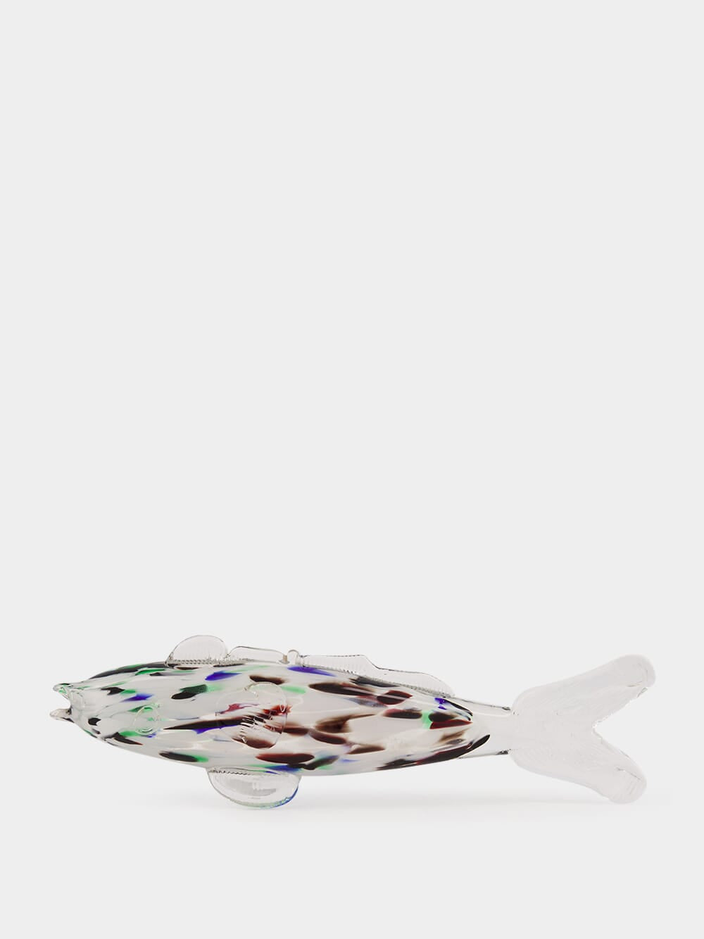 Clear Multicoloured Glass Fish