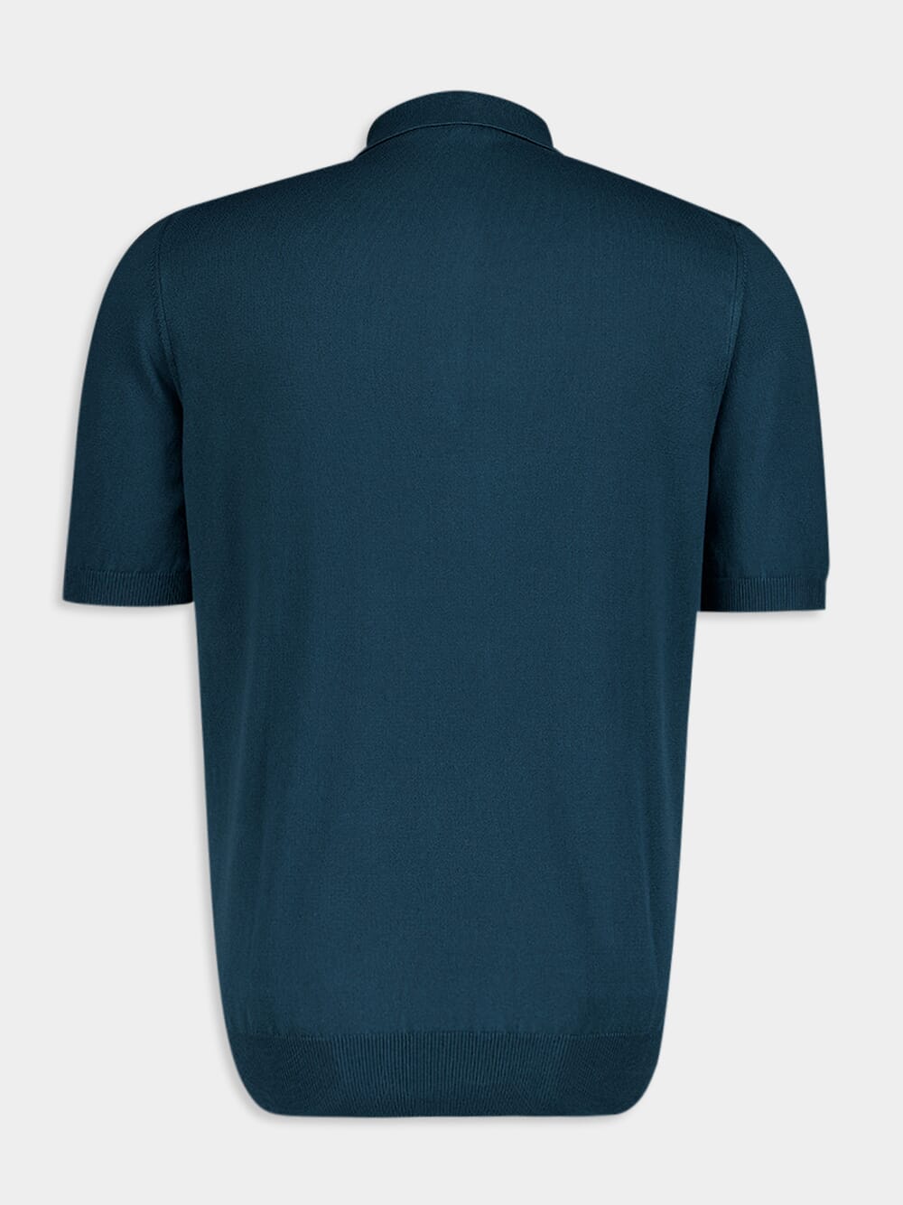 Cotton Blue Polo T-Shirt