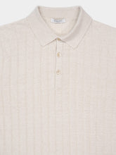 Boglioli White Linen-Cotton Regular Fit Polo