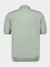 Sage Green Regular-Fit Cotton Polo