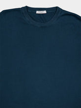 Boglioli Blue Cotton Crew Neck Sweatshirt