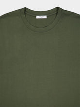 Boglioli Olive Cotton Crew Neck T-Shirt