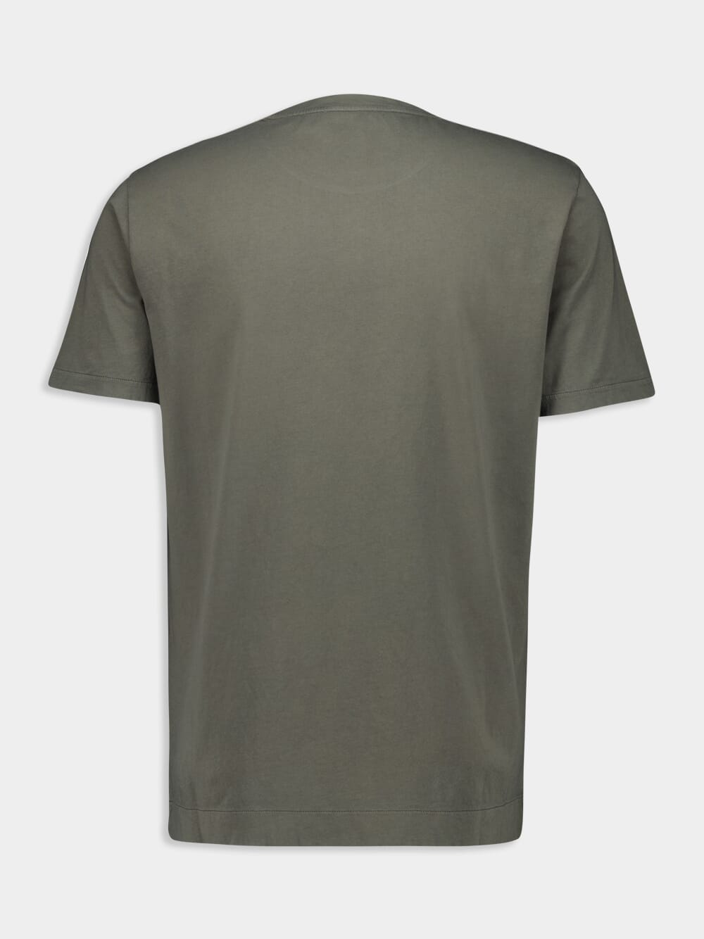 Green Cotton Crew Neck T-Shirt