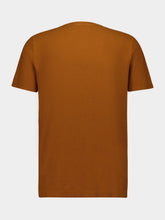 Boglioli Copper Cotton Linen Crew Neck T-Shirt
