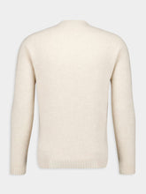 Boglioli Wool and Cashmere Beige Sweater