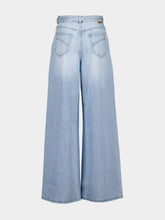 Zimmermann Skylark Blue Indra Flare Denim Jeans