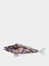 All Origine Red and Yellow Glass Fish Sculpture