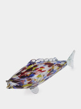 All Origine Red and Yellow Glass Fish Sculpture