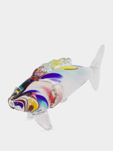 All Origine White and Multicolour Glass Fish Sculpture