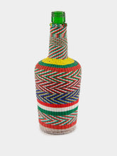 All Origine Chevron Pattern Woven Glass Flask