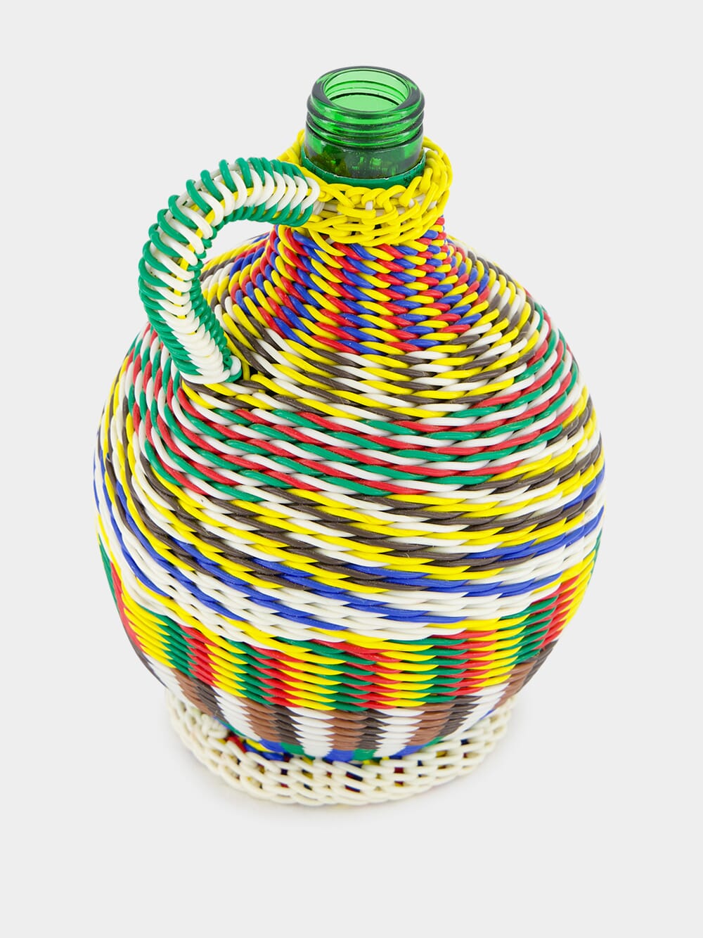 Woven Glass Flask 20cm