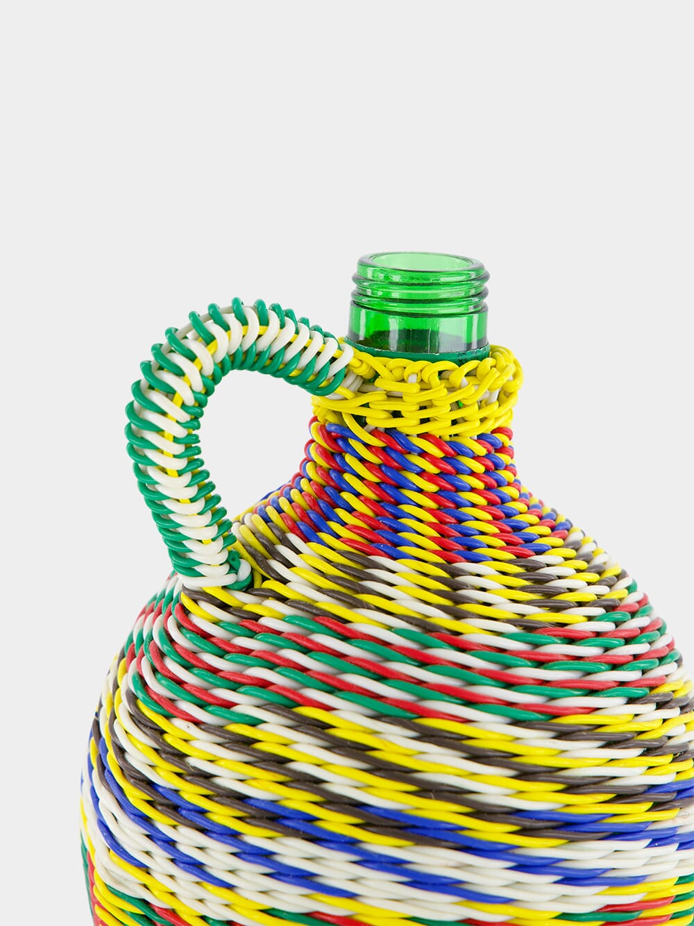 Woven Glass Flask 20cm