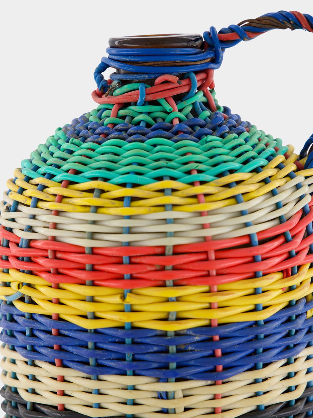 Woven Glass Flask 27cm