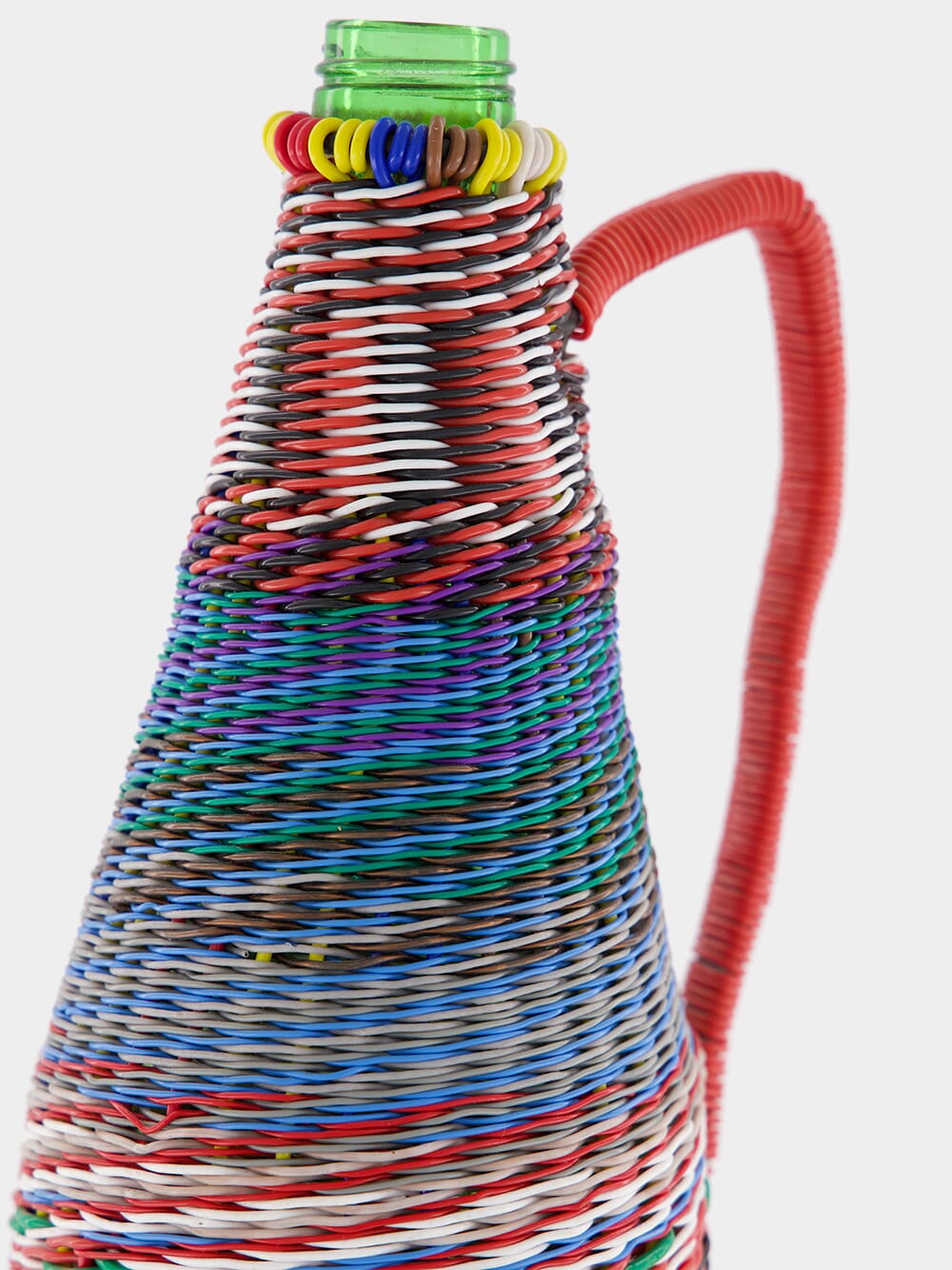 Woven Glass Flask