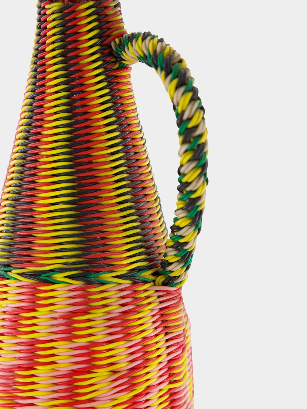 Woven Glass Flask 33cm