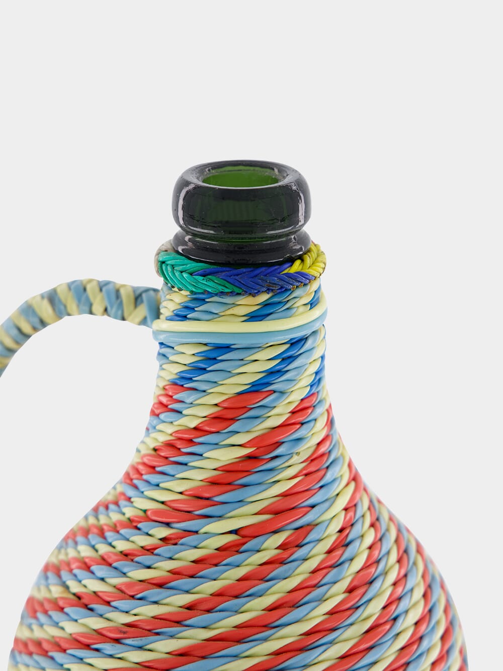 Woven Glass Flask 33cm