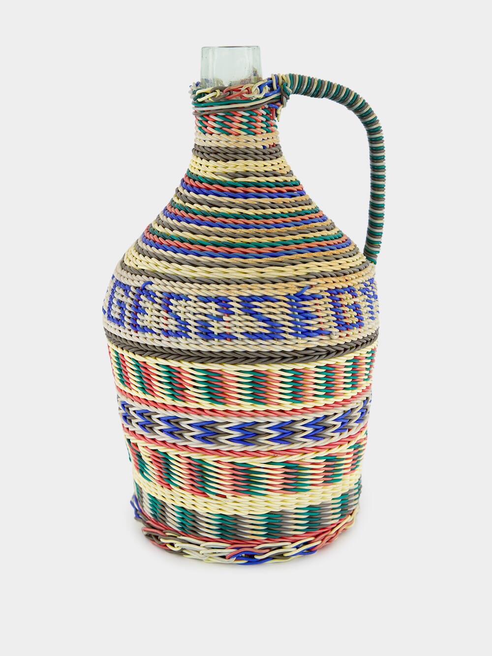 Woven Glass Flask 32cm