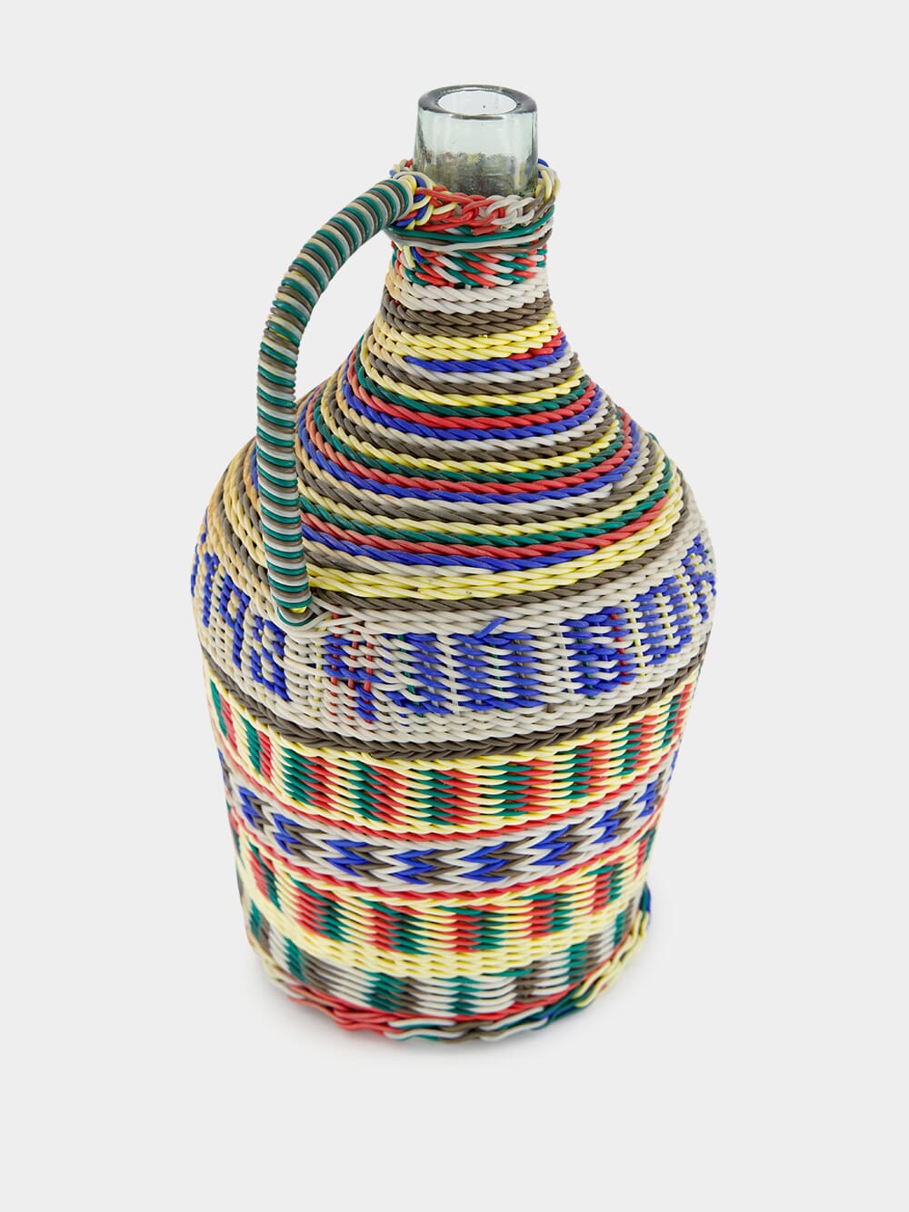 Woven Glass Flask 32cm