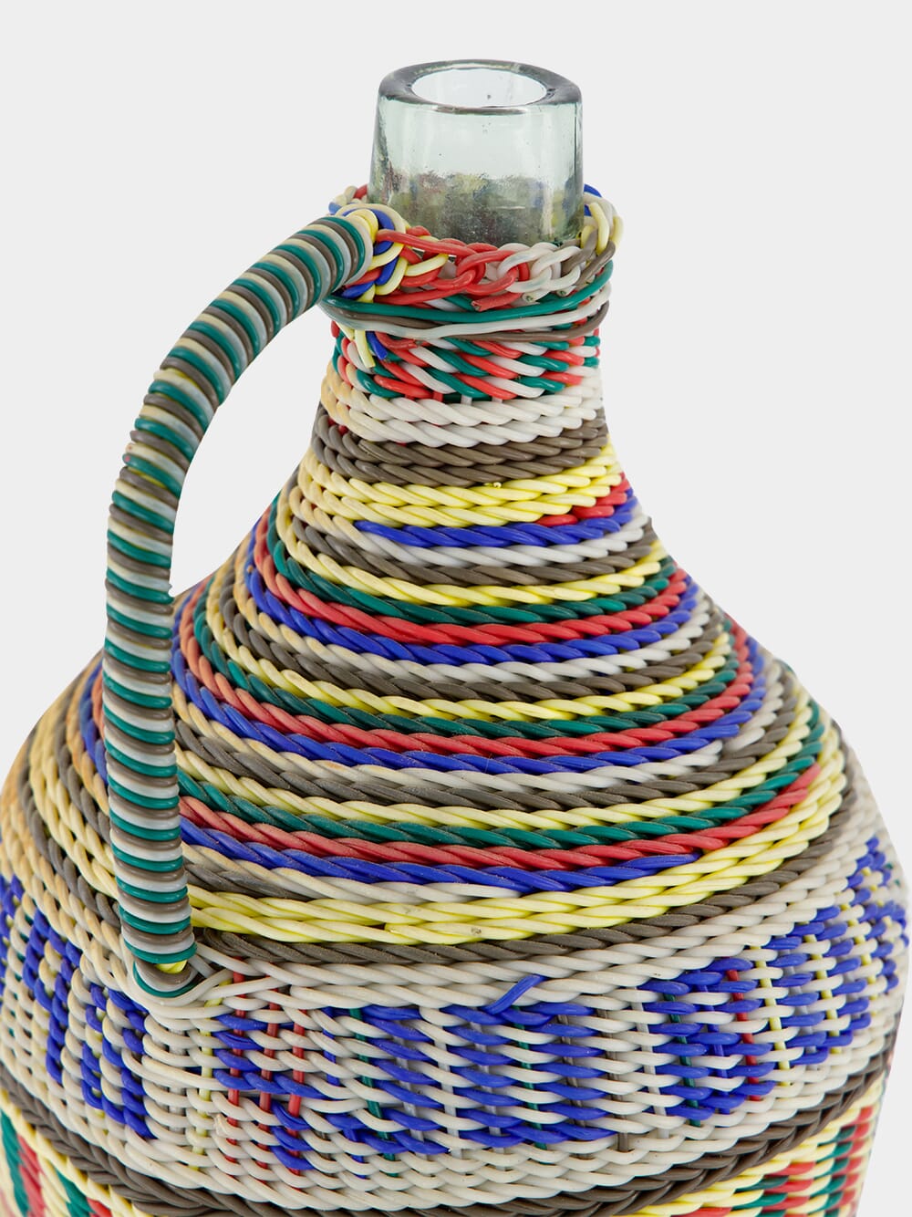 Woven Glass Flask 32cm